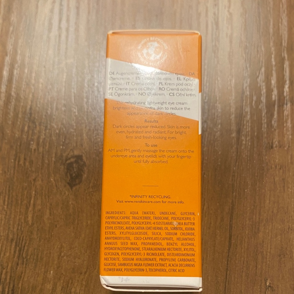 REN Clean Skincare Brightening Dark Circle Eye Cream - Orange - Picture 6 of 6